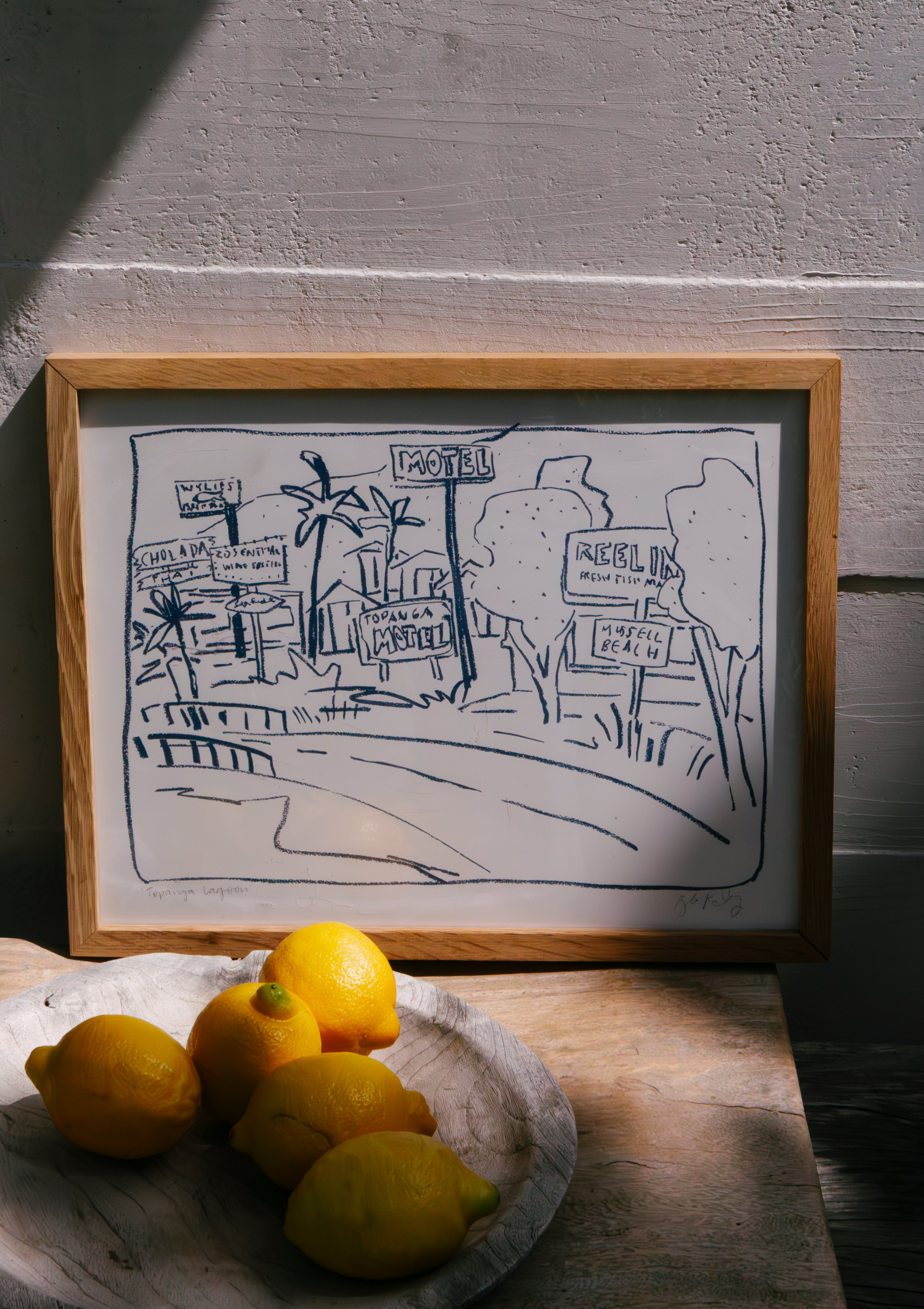 Palisades Bluffs Print