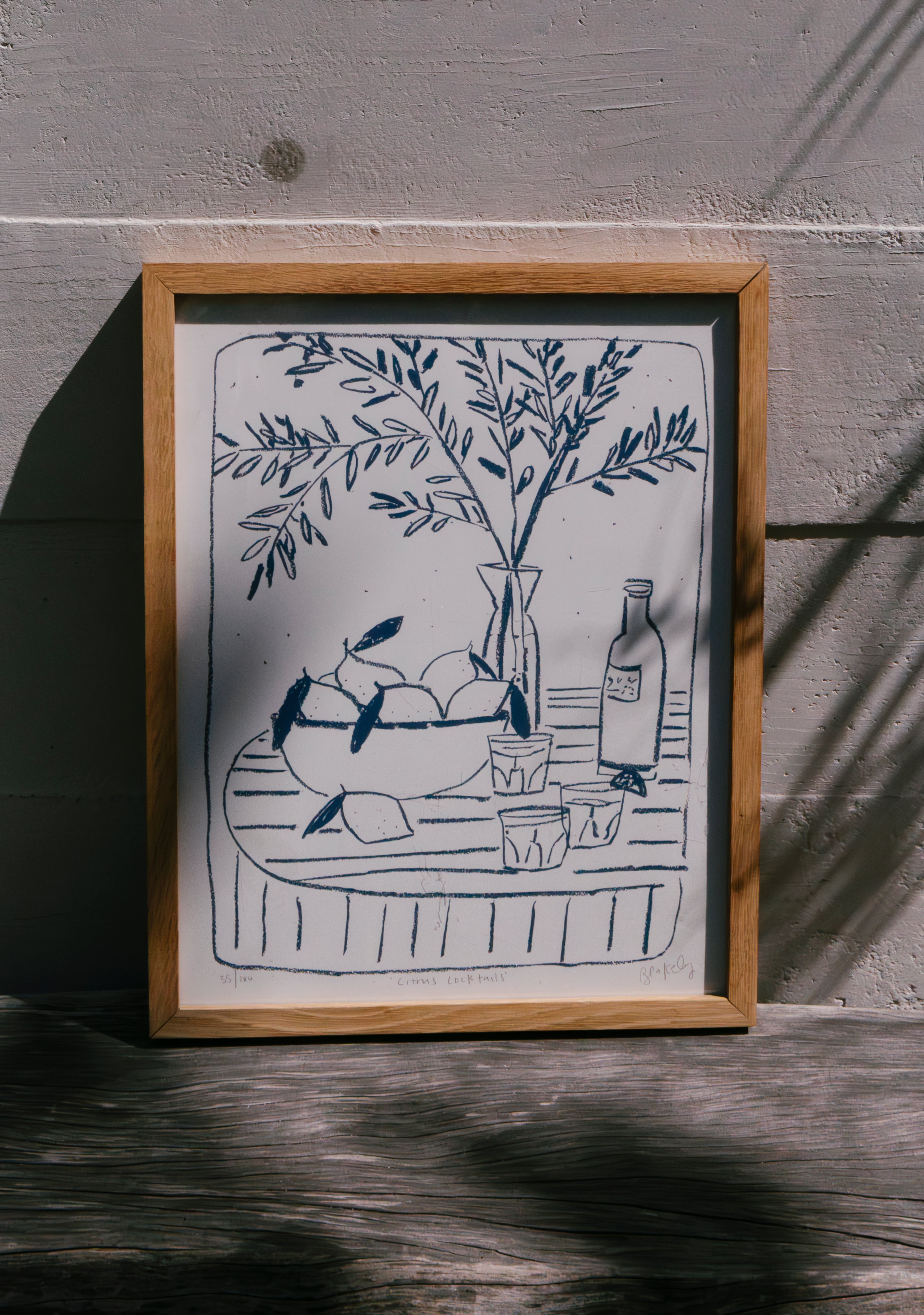Citrus and Cocktail Print
