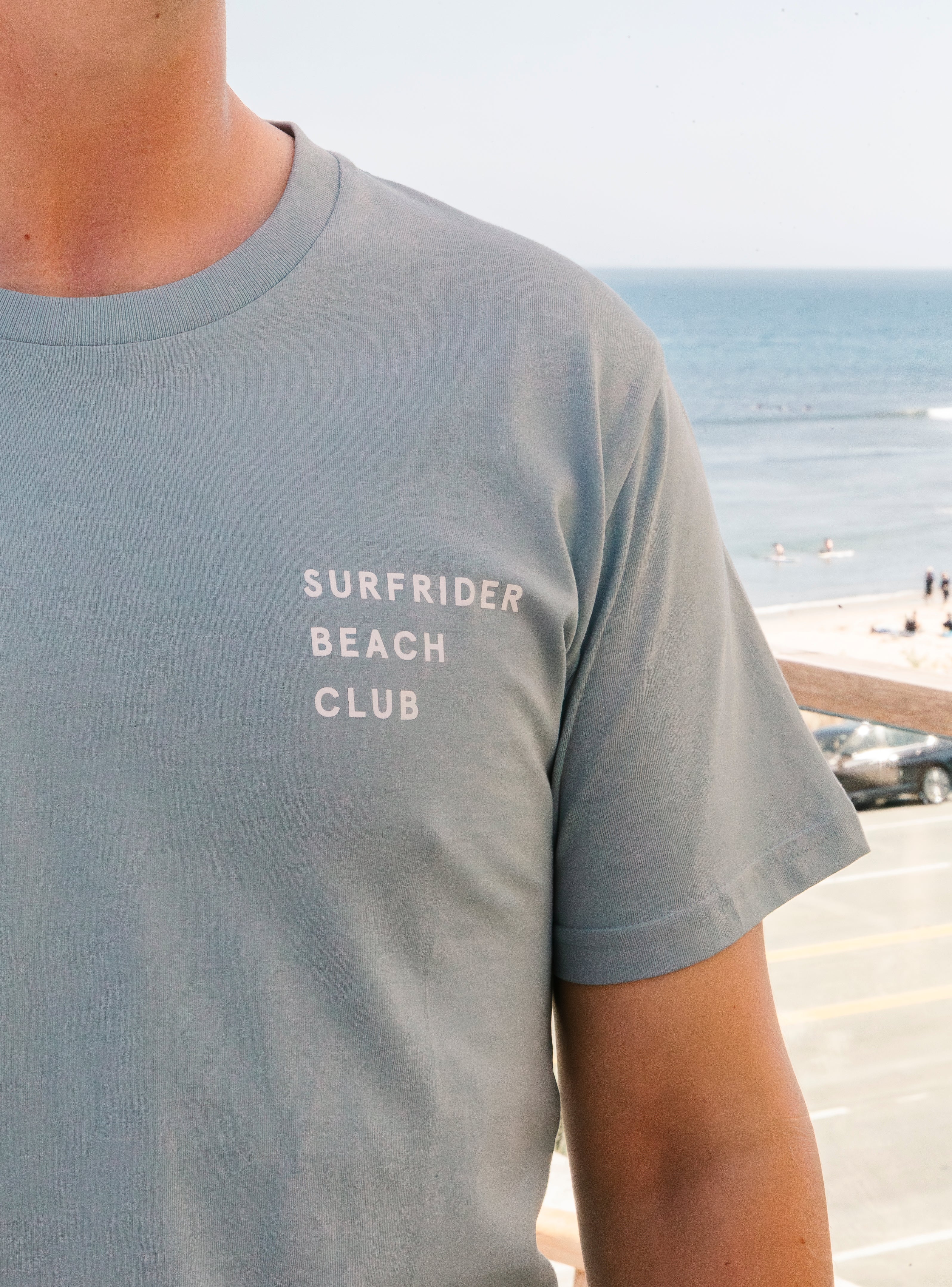 Surfrider Mens Blue Tee