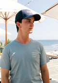 Surfrider Mens Blue Tee